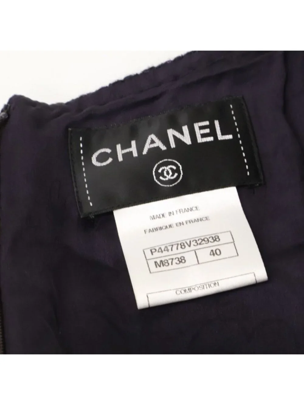 Chanel Tweed Short Sleeve Mini 40 Dress